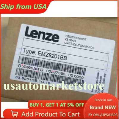 EMZ8201BB 1PCS Brand New Lenze EMZ8201BB KEY PAD OPERATOR PANEL Fast delivery