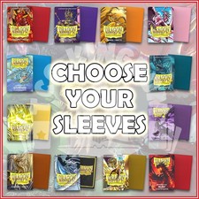 DRAGON SHIELD CHOOSE YOUR JAPANESE SIZE SLEEVES FOR YuGiOh VANGUARD SEALED
