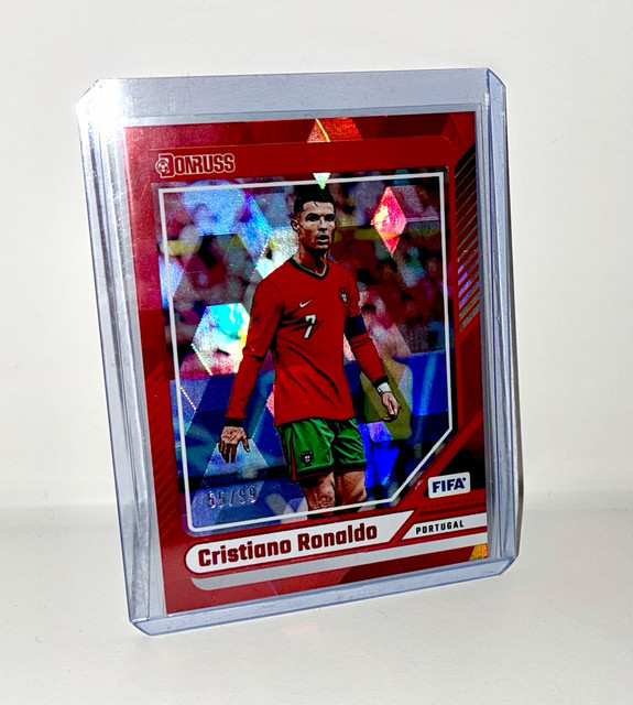 2024-25 Panini Donruss FIFA Cristiano Ronaldo #115 Red /99 Portugal Soccer