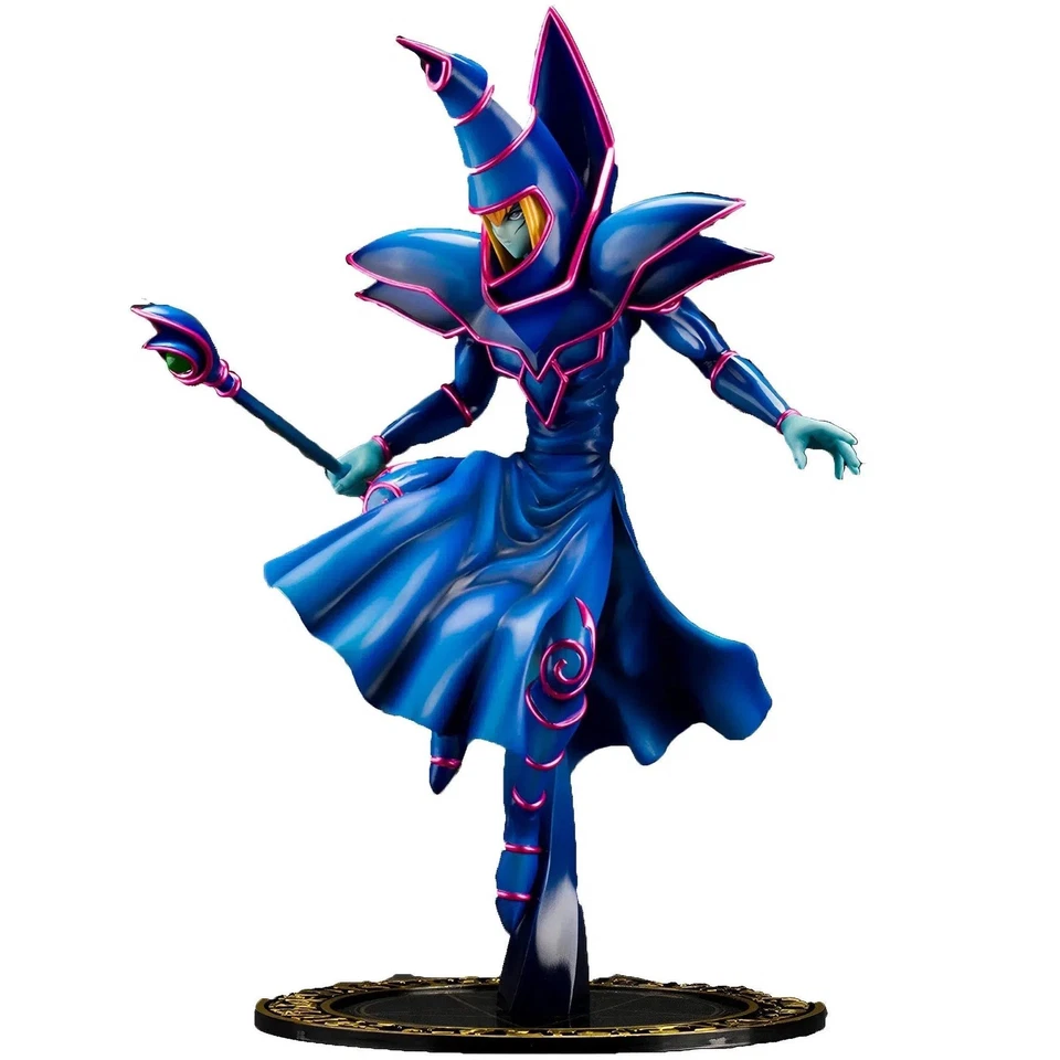 Yu-Gi-Oh! - Figura Estatua Mago Oscuro Azul (Escala 1:7) - Kotobukiya - ArtFX J Foto 3 de 4