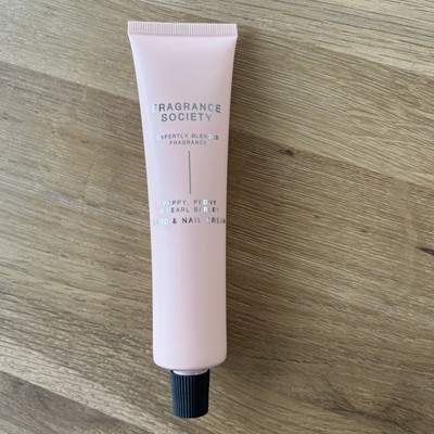 FRAGRANCE SOCIETY POPPY, PEONY & PEARL BARLEY Hand & NAIL Cream 75ML NEU M&S
