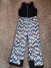 Arctix Ski Snowbibs Youth M 10/12 Winter Water Resistant