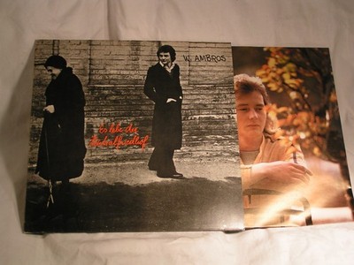 WOLFGANG AMBROS  -  ES LEBE DER ZENTRALFRIEDHOF !! ( LP ) * 1.D-Press* NEAR MINT