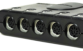 NEC - Turbo Grafx 16 - TurboTap - 5 Controller Adapter/Multi Tap - Vintage 1989