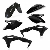 Acerbis Plastik-Kit Kawasaki KXF 250 18-20, Schwarz