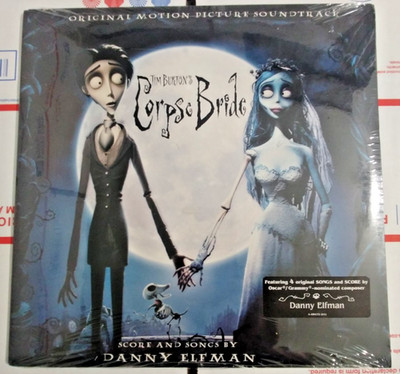 Corpse Bride 2005 VTG Sealed NEW US First Press Vinyl LP + hype label  MINT rare