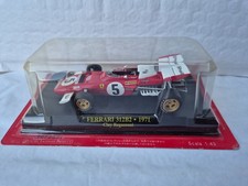 1/43 SCALE IXO HACHETTE COLLECTION - FERRARI 312B2 1971 CLAY REGAZZONI F1 CAR