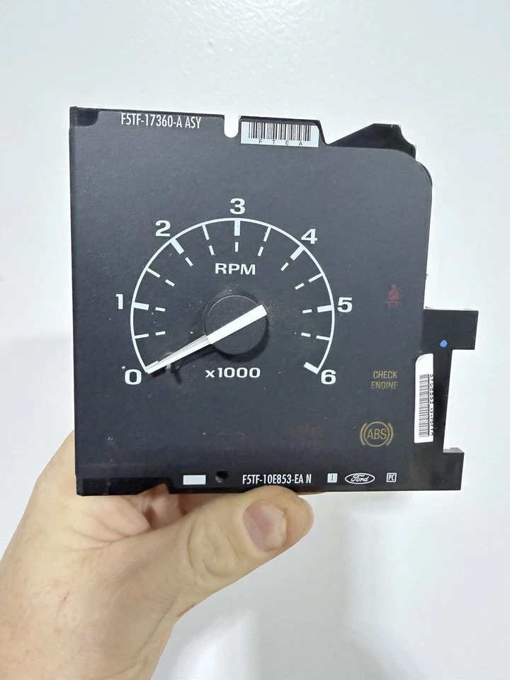 Ford Bronco F150 F250 350 1992 1996 velocímetro calibre RPM F5TF-10E853-EA Foto 2 de 4