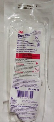 Lot of 10 3M DuraPrep Surgical Solution Applicators 8635