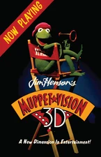 Disney Muppetvision 3d Kermit Director Muppet Vision 3d Poster MATTE 11X17