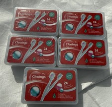 5 DISPOSABLE TOOTHBRUSHES WITH CLEANING BEADS 24ct Produced 05/25 NEW 120 Total