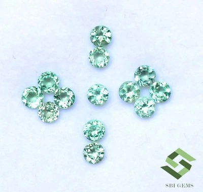 3 mm Natürlicher Apatit Rundschliff Lot 13-teilig 1.62 CTS Kalibriert Edelsteine - Bild 1 von 4