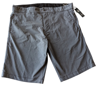 NEW BURNSIDE Men's Charcoal Hybrid Series Stretch Walk/Board Shorts Land and Sea