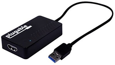 Plugable USB 3.0 to HDMI 4K UHD (Ultra-High-Definition) Video Graphics Adapter
