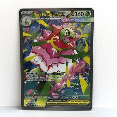 Mega Meganium ex #272 SIR Ascended Heroes   Pokémon TCG - Pack Fresh - Authentic