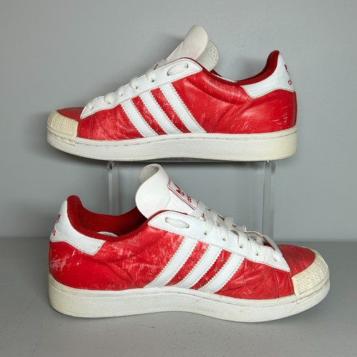 adidas Halfshells Red 2005 Sample Size UK 5.5 US 7 EU 38 2/3 Heavy Wear - Picture 16 of 24