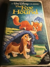 Black Diamond Classics Edition Walt Disney The Fox and the Hound VHS Children's