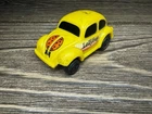 Vintage Tonka Ladybug Yellow VW Beetle Toy Car Made in Japan