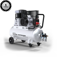 GüDe Druckluft Kompressor Wartungseinheit Verzinkter 100 L Tank 400V 600/10/100