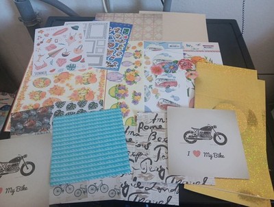 SALE PACKAGE HOBBYCRAFTS FOR SCRAPBOOKING WITH  POETRY PICTURE NEW (SALE359)