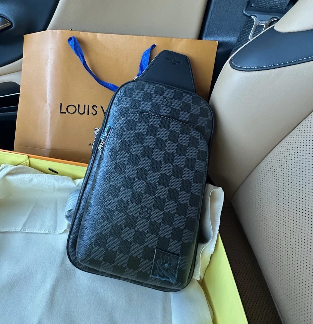 Louis Vuitton Damier Crossbody Bags for Men for sale | eBay