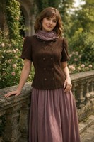 Noa Noa Jacke Cardigan Wolle Gr S 36 - Neu Jacket Wool Miss Brown - Pipe Braun