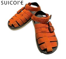 Suicoke Shaco Orange Sandals Mens 9 US Vibram...