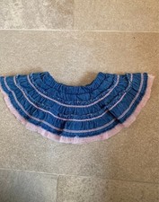 Build A Bear Denim Skirt With Pink Tulle