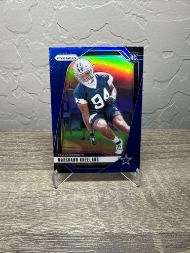 2024 Panini Prizm Marshawn Kneeland Retail Blue Rookie RC SSP #373 Cowboys