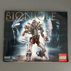 LEGO BIONICLE TITANS - MAKUTA - 8593 - COMPLETE WITH MANUAL