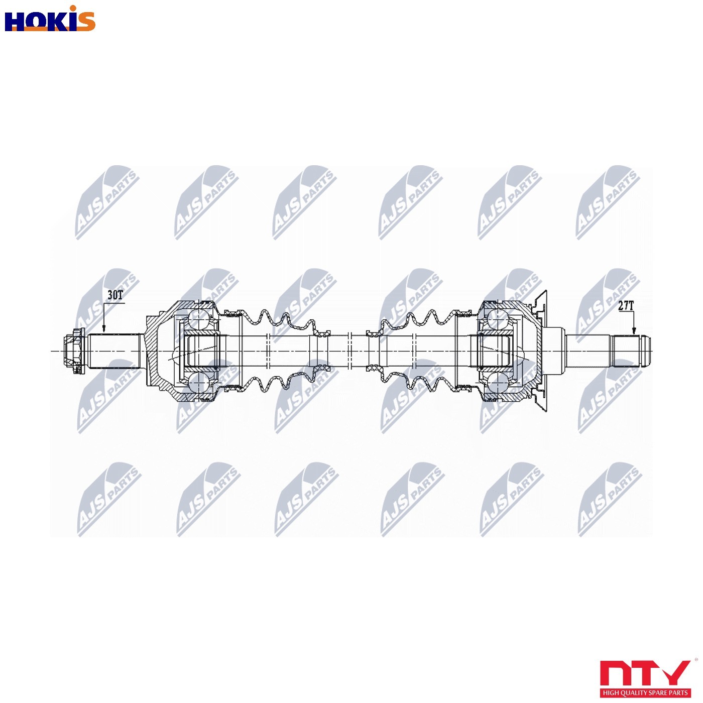 DRIVE SHAFT NPW-BM-153 FOR BMW B47D20A N47D20C N20B20A/B 2.0L 4cyl 5 F11A 3.0L - Image 7