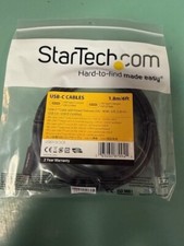 NEW-STARTECH USB315C5C6 6FT USB C TO USB C 5A 100W CHARGING CABLE