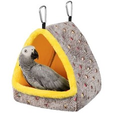 Large Winter Warm Bird Nest House Comfortable Bed for Cage with Mat Hanging