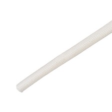 Fiberglass High Temperature Sleeving 16.4Ft 8mm Beige