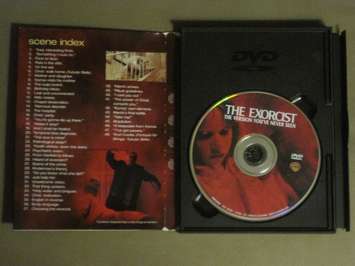 THE EXORCIST (1984) DVD WILLIAM FRIEDKIN ELLEN BURSTYN LINDA