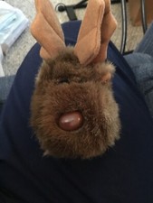 Swibco Puffkin Gus Moose 1994 Brown Plush