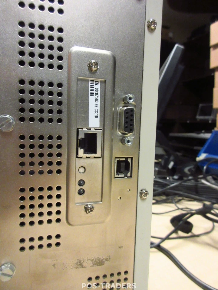 ZEBRA S4M S4M00-200E-0200T Thermo Label LAN + USB Drucker Printer 1,039,072 INCH - Bild 4 von 4