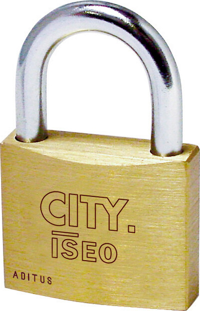 CITY BY ISEO Lucchetto Aramdietto Ottone Larghezza 40 mm P70040217.K1