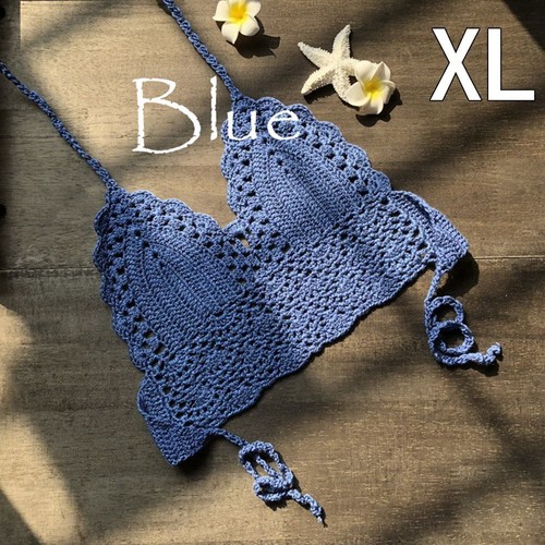 Bralette BH Häkel Crop Top Rückenfrei Tops Bikini Tank Boho Strand Camisoles - Bild 15 von 20