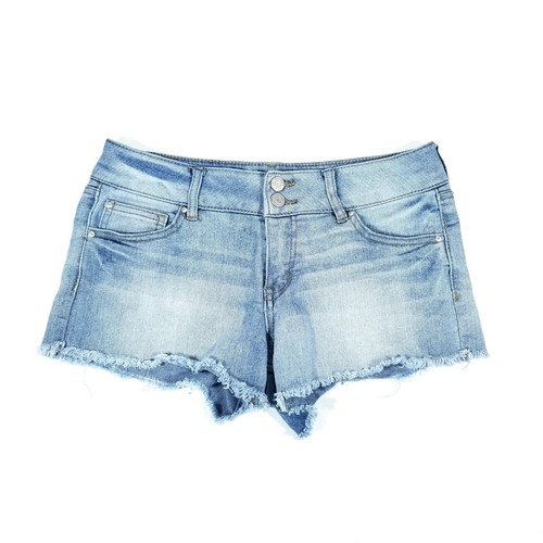 Low Rise Midi Shorts Denim by REFUGE 