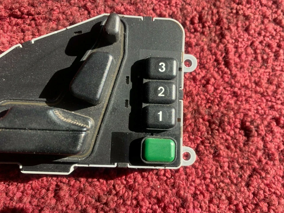 PANEL INTERRUPTOR DE CONTROL ASIENTO PASO DELANTERO DERECHO MERCEDES BENZ S43 S500 S600 OEM 94-99 Foto 2 de 4