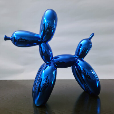JEFF KOONS Balloon Dog XXL Extra Large Editions Studio Art Blue Blu Original