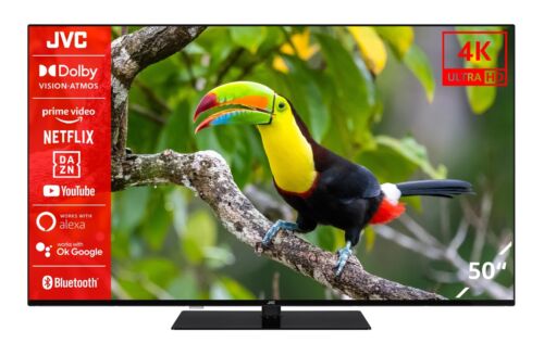 JVC LT-50VU6355 50 Zoll Fernseher / Smart TV (4K UHD, HDR Dolby Vision + Atmos) - Bild 1 von 9