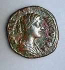 Roman Empire  Lucilla  Sestertius     aVF-F