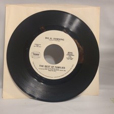 Big Al Downing The Best Of Families/ Same Team Entertainment Promo 45 RPM Record