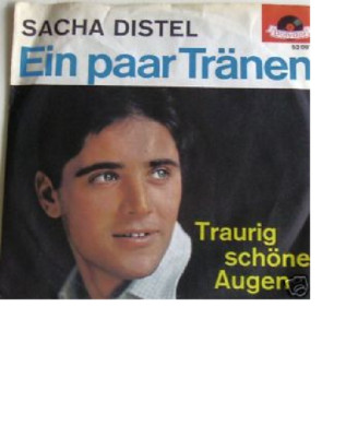 7'' 60s GOLD! SACHA DISTEL --> Ein paar Tränen ** VG+ **