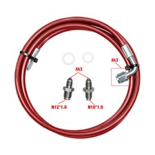 Master To Slave Cylinder Extended Complete Clutch Line For 90-05 Mazda Miata