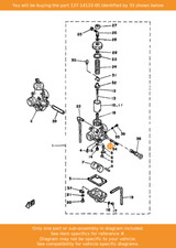 YAMAHA Spring, Throttle Stop, 137-14133-00 OEM RD350LC RD250LC YFM350 YFM250