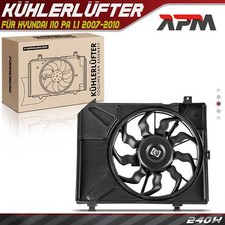 Cooling Fan Radiator Cooling Fan Motor &Oslash;312 240W For Hyundai i10 PA 1.1 2007-2010