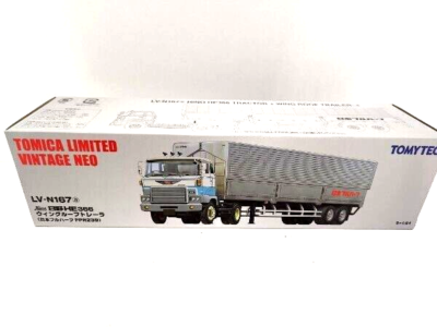 TOMYTEC LV-N167a HINO 日野 HE366 ウイングルーフトレーラ (日本